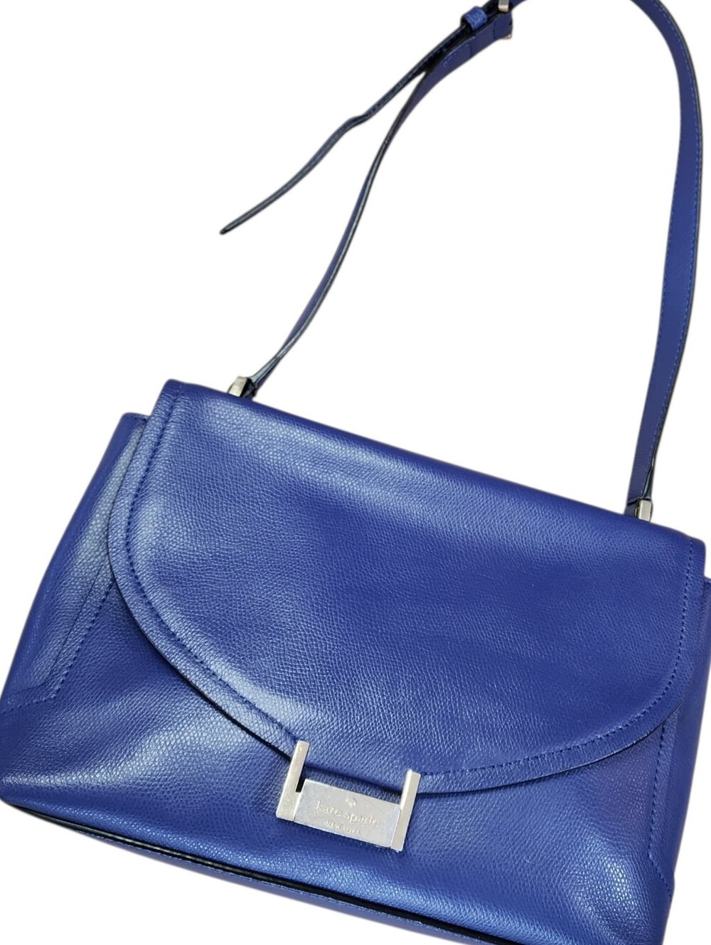 Kate Spade Purse New York Miro Street Emperor Blue-Purple Shoulder Bag